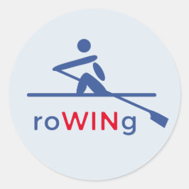 RoWINg青やる気を起こさせる色 ラウンドシール