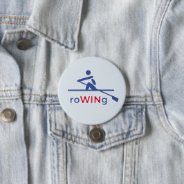 RoWINg青やる気を起こさせる色 缶バッジ