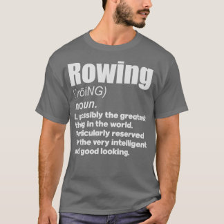 Rowing coach girl player gift tシャツ