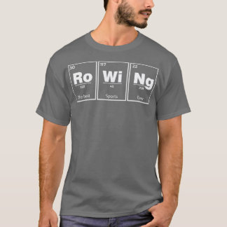 Rowing Elements Rower Rowing Boat Funny Gift Tシャツ