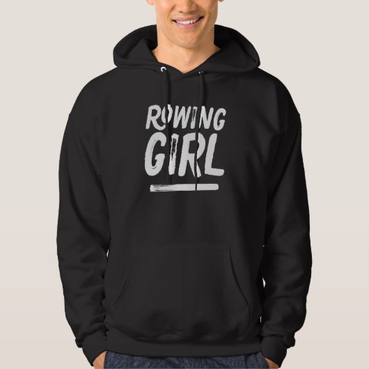 Rowing Girl Distressed Sports パーカ (正面)