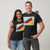 Rowing oar with German flag Tシャツ (ユニセックス)