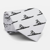 Rowing Stickman ネクタイ (ロール)