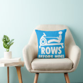 Rows Before Hoes – ローイングマおもしろいシントレーニング クッション (椅子)
