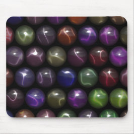 Rows Of Catseye Marbles マウスパッド