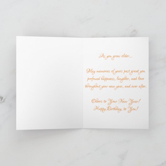 「Rows of Corn」誕生日·カード カード (内部)