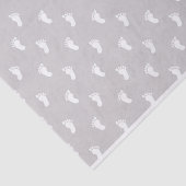 ROWS OF PASTELグレーベビー足 薄葉紙 (詳細)