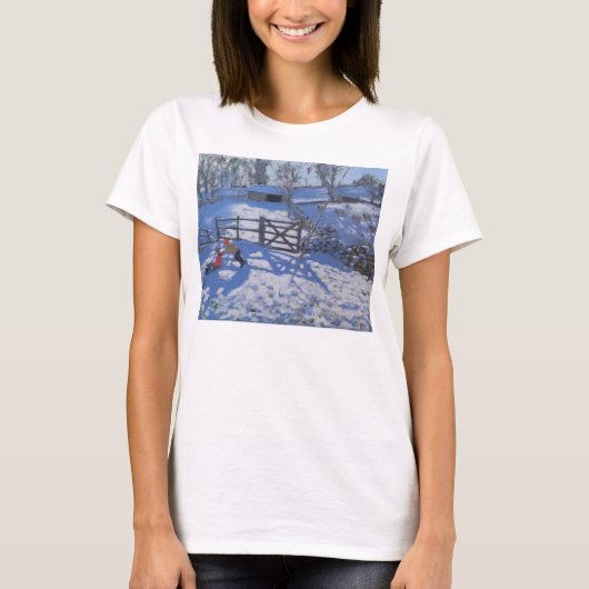 Rowsley 2008年の近くのEltonの農場 Tシャツ (正面)