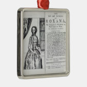 「Roxanaの幸運のへのFrontispiece メタルオーナメント (右)
