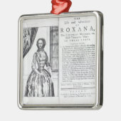 「Roxanaの幸運のへのFrontispiece メタルオーナメント (左)