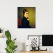 Roxana - George Alexander Healyファインアート ポスター (ホームオフィス)