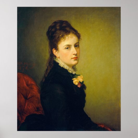 Roxana - George Alexander Healyファインアート ポスター (正面)