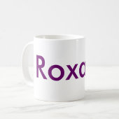 Roxann コーヒーマグカップ (正面左)