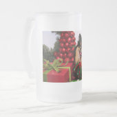 Roxanne -ポメラニア犬- Brenda フロストグラスビールジョッキ (正面左)