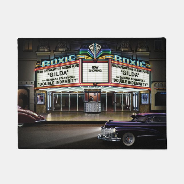 Roxieの写真ショー2 ドアマット (正面)