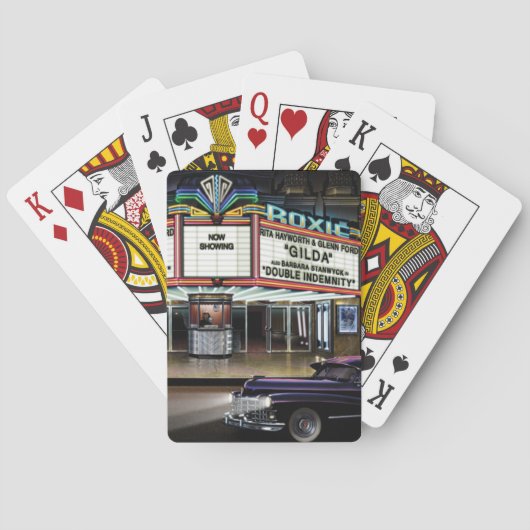 Roxieの写真ショー トランプ (裏面)