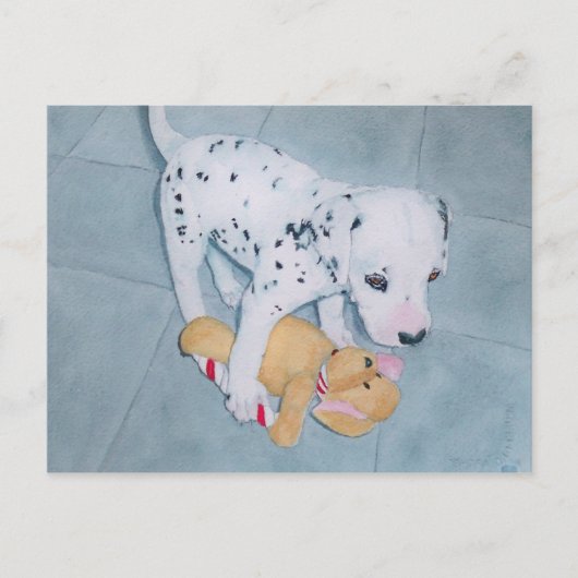 Roxie the Dalmatian Pup ポストカード (正面)