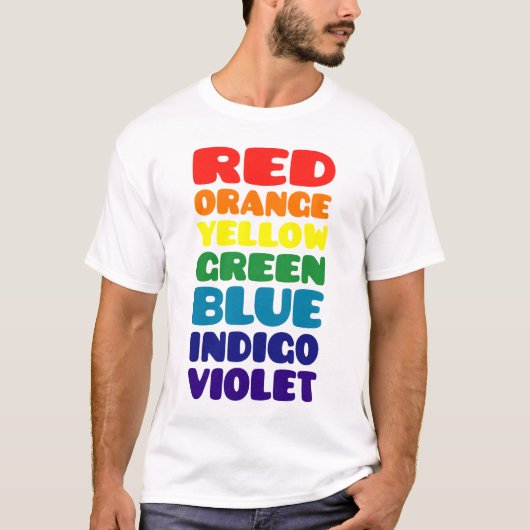 ROY G BIV Tシャツ (正面)