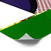 Roy Lichtensteinベクトル化と再編集メロディ ポスター (角)