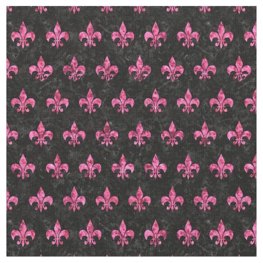 ROYAL1黒い大理石及びピンクの大理石(R) ファブリック (クローズアップ)