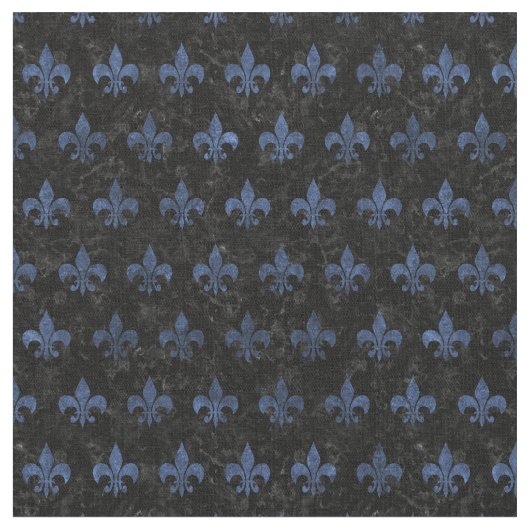 ROYAL1黒い大理石及び青石(R) ファブリック (クローズアップ)