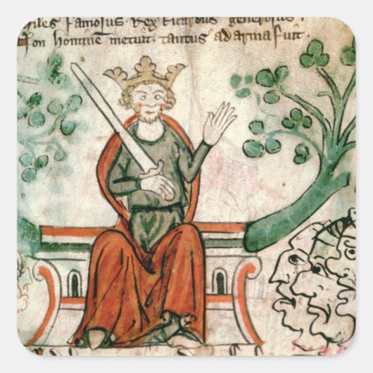 royal 20 A11リチャード一世(1157-99年)氏(ライオンHea スクエアシール (正面)