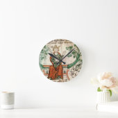 royal 20 A11リチャード一世(1157-99年)氏(ライオンHea ラウンド壁時計 (ホーム)