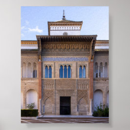 Royal Acazar de Seville ポスター