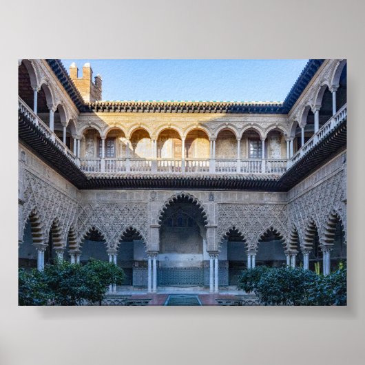 Royal Acazar de Seville ポスター (正面)