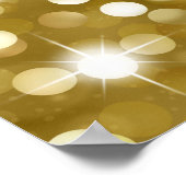 Royal African Princess Pink|Gold Glitter Fancy ポスター (角)