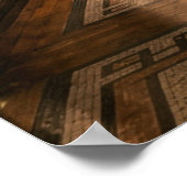 Royal Arcade Vintage Interior Hall ポスター (角)