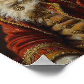 Royal Australian Shepherd Portrait ポスター (角)