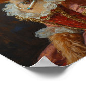 Royal Australian Terrier Portrait ポスター (角)