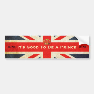 royal Baby王子のバンパーステッカーがあることそのよい バンパーステッカー