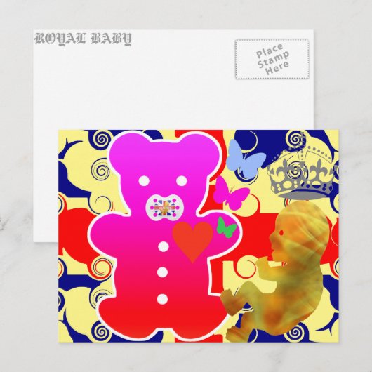 ROYAL BABY 2 ポストカード (正面/裏面)