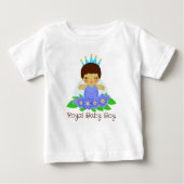 Royal baby boy ベビーTシャツ (正面)