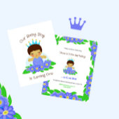 Royal baby boy 招待状
