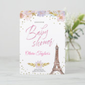 Royal Baby Shower in the Dream Castle 招待状 (スタンド正面)