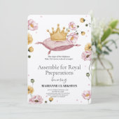 Royal Baby Shower in the Dream Castle 招待状 (スタンド正面)