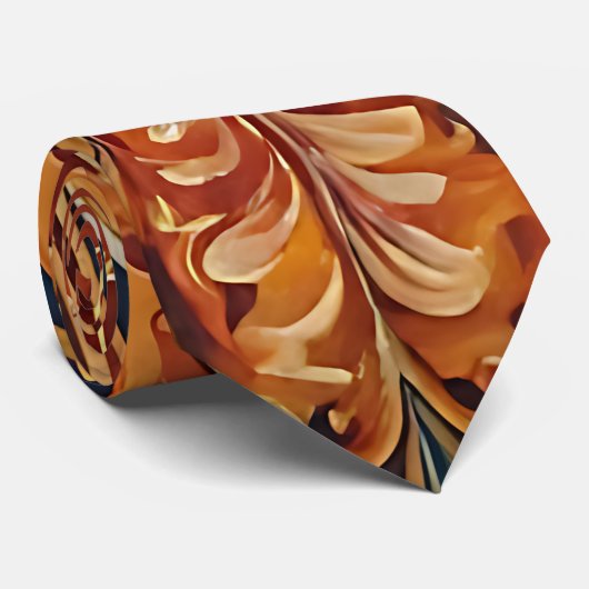 Royal Baroque Floral ネクタイ (ロール)