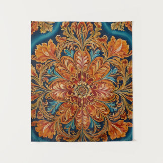 Royal Baroque Floral Tapestry タペストリー