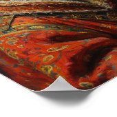 Royal Basenji Portrait ポスター (角)