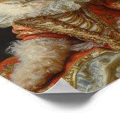 Royal Bichon Frise Portrait ポスター (角)