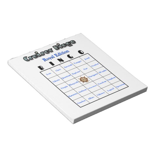 Royal Bingo ノートパッド (アングル)