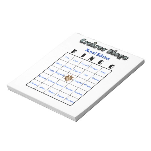 Royal Bingo ノートパッド (回転)