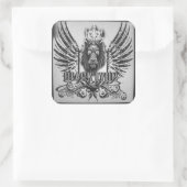 Royal black Lyon  スクエアシール (バッグ)