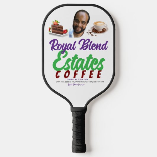ROYAL BLEND ピックルボール パドル (正面)