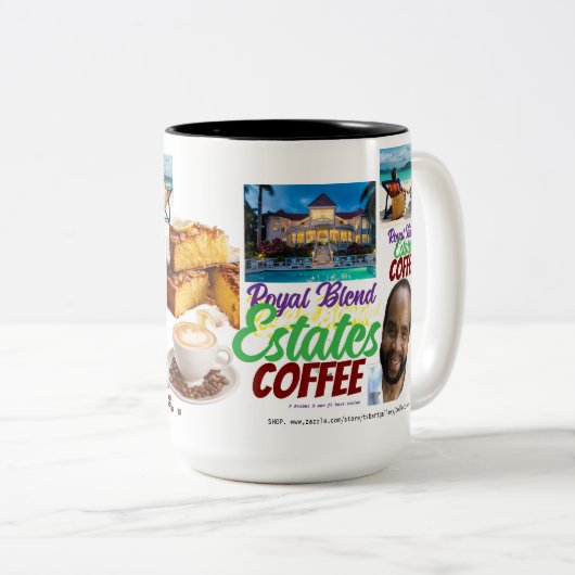 ROYAL BLEND マグカップ 450ml (正面右)