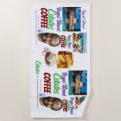 ROYAL BLEND Beach Towel ビーチタオル (正面)