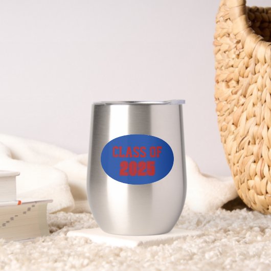 Royal Blue and Red School Colors Class Year (リビング)